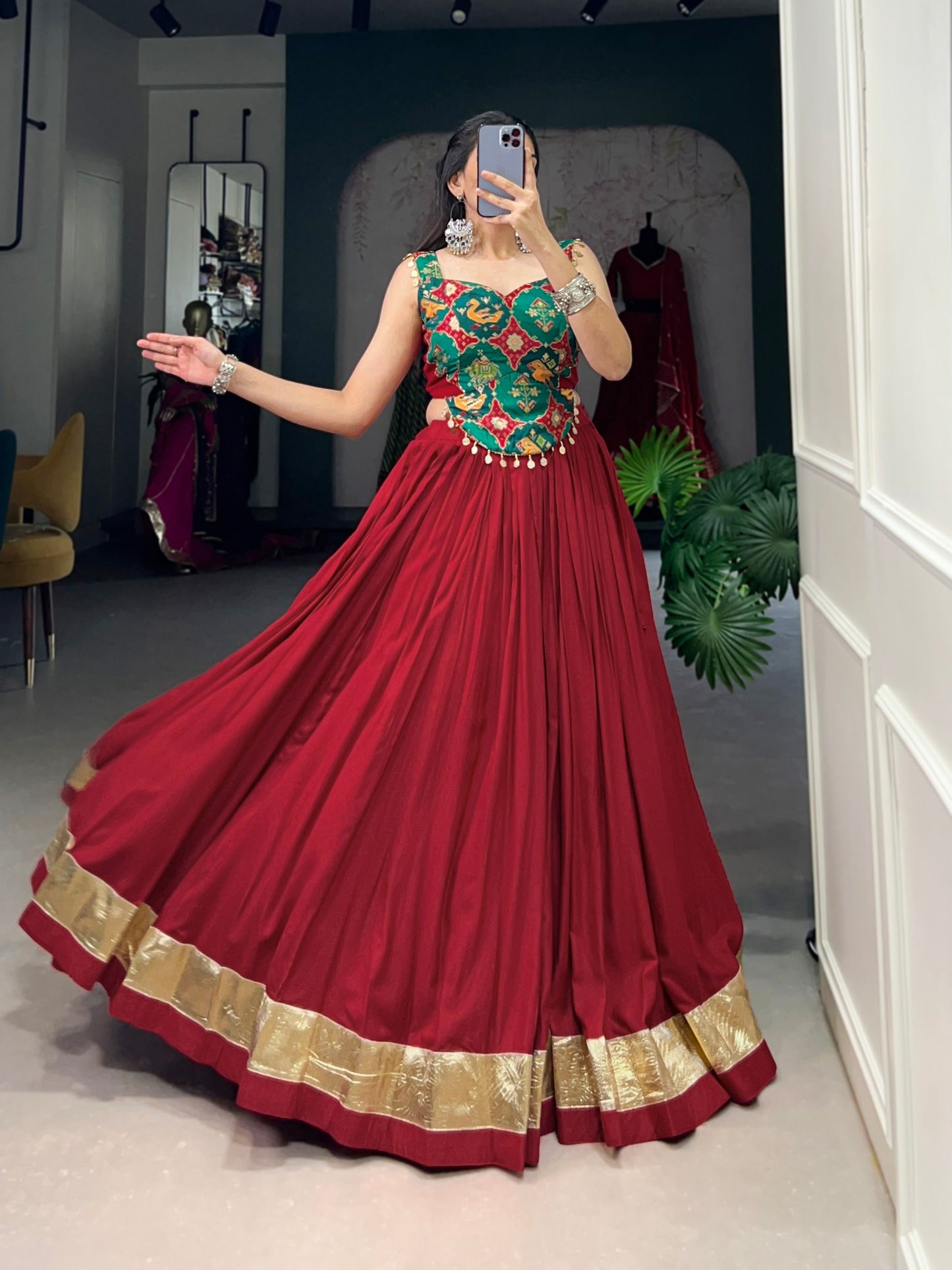 Festive Flair Navratri Lehenga Set