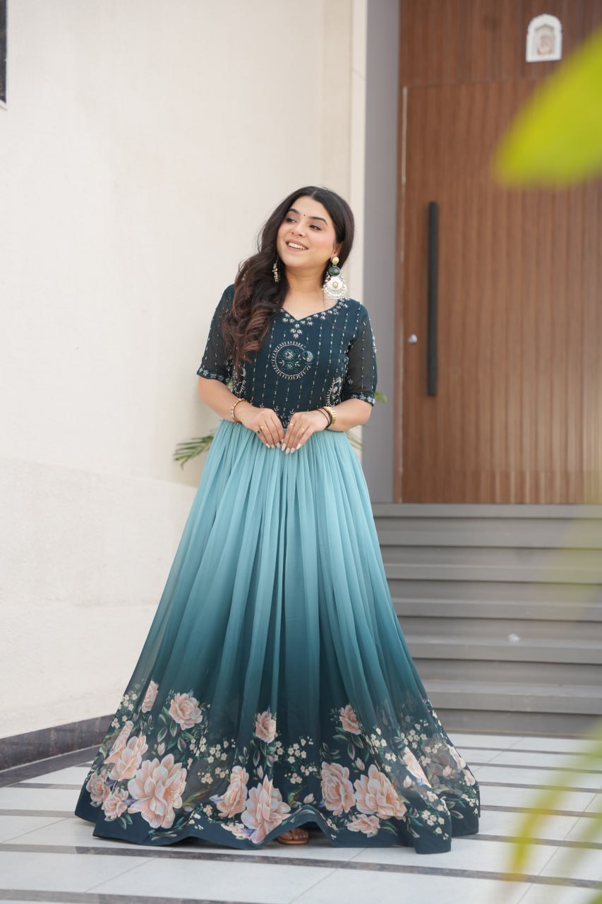 Premium Readymade Designer Gown Collection