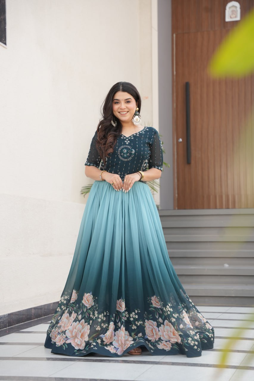 Premium Readymade Designer Gown Collection