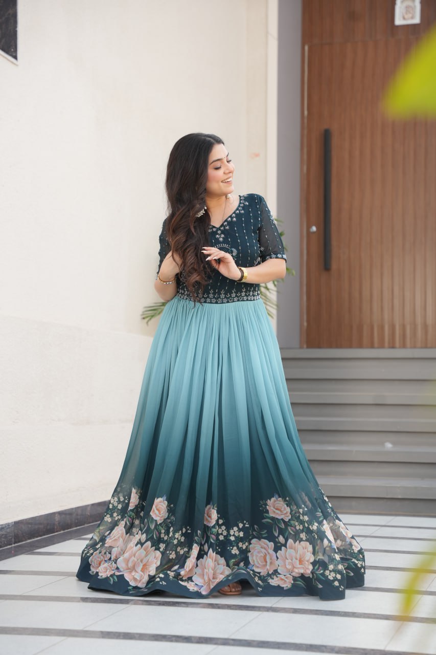 Premium Readymade Designer Gown Collection