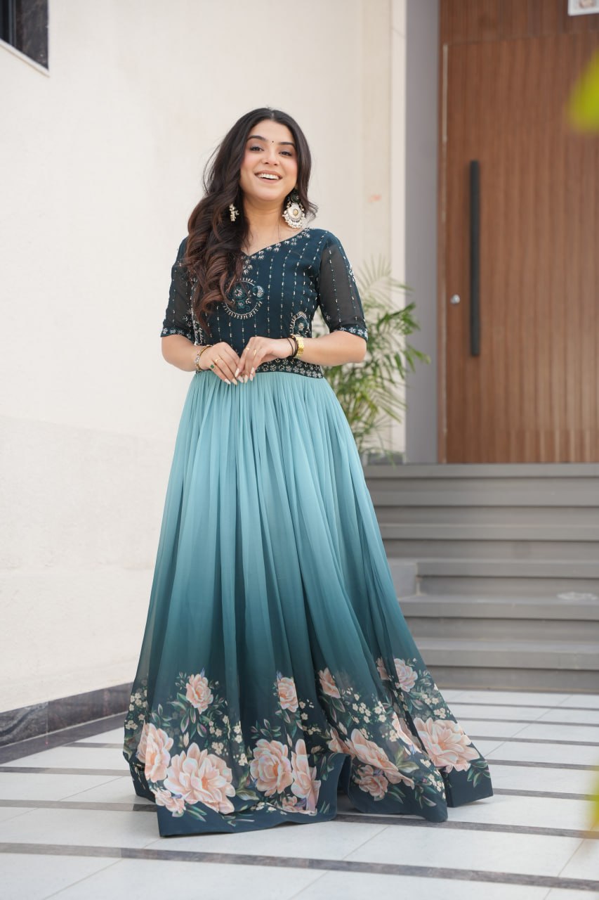 Premium Readymade Designer Gown Collection
