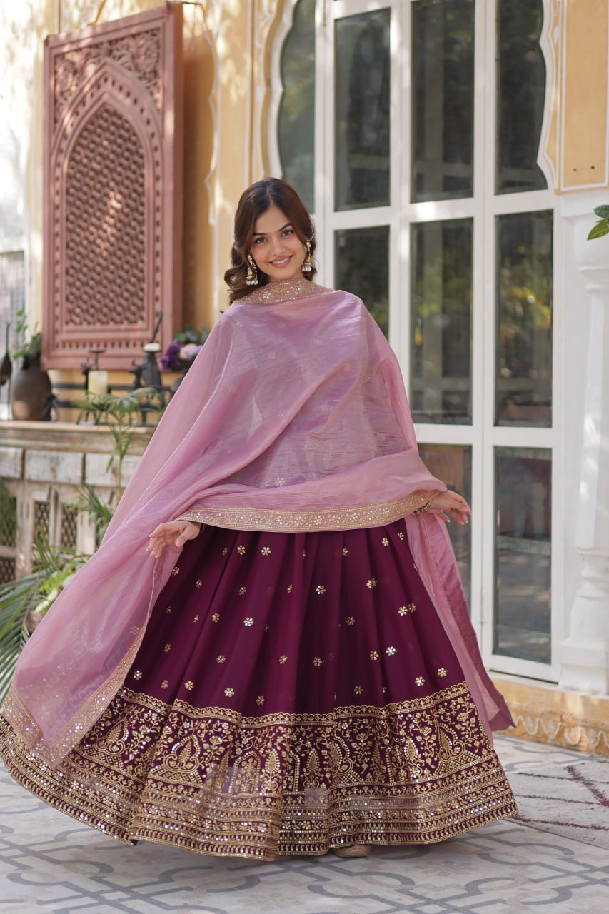 Premium Designer Readymade Gown with Dupatta Set