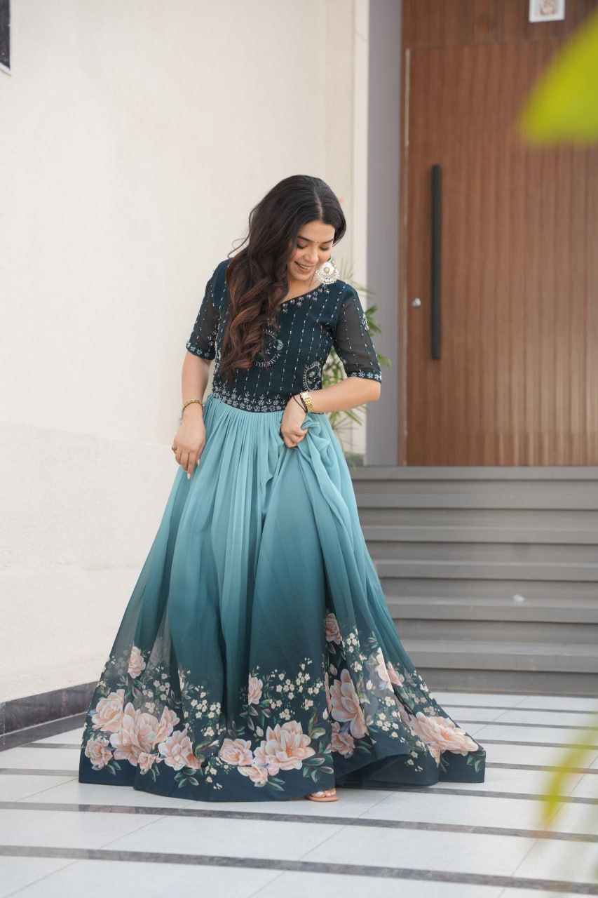 Premium Readymade Designer Gown Collection