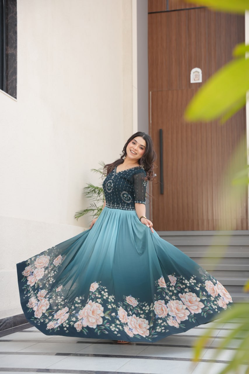 Premium Readymade Designer Gown Collection