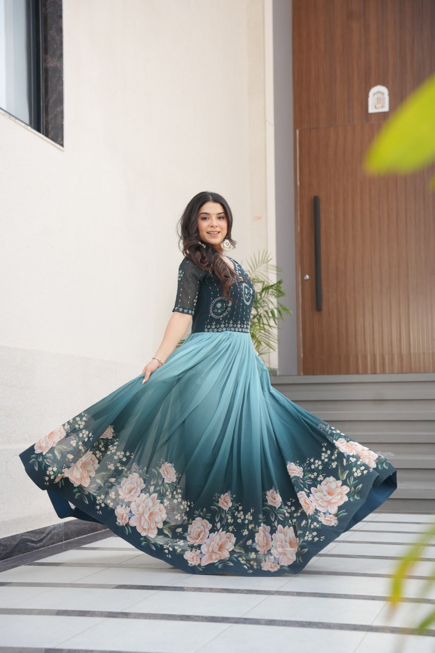 Premium Readymade Designer Gown Collection