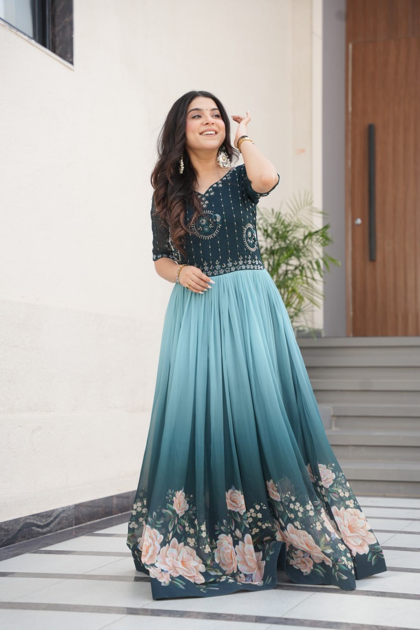 Premium Readymade Designer Gown Collection