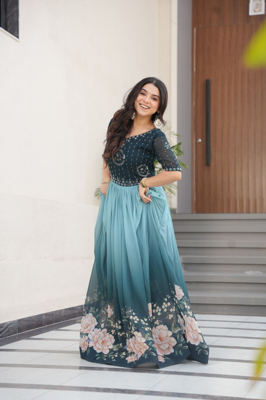 Premium Readymade Designer Gown Collection
