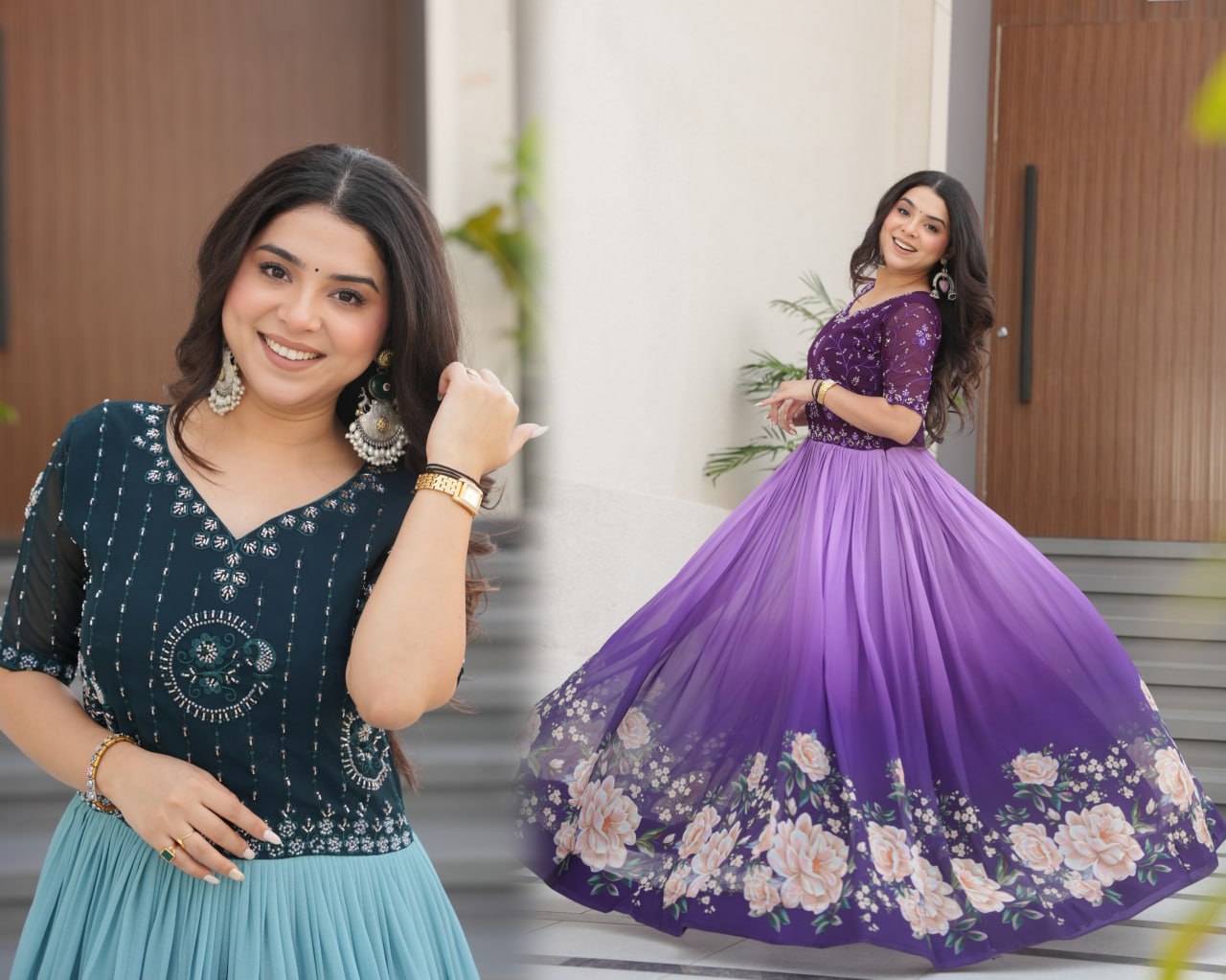 Premium Readymade Designer Gown Collection