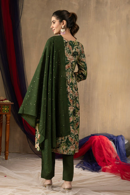 Elegant Embroidered Straight Kurti Pant Dupatta Set – GE04-04 | 2 Gorgeous Colors