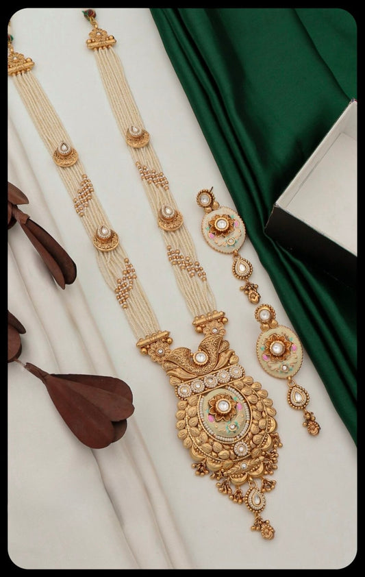 Garmex Export – Brass High Gold Mala Pendant Sets