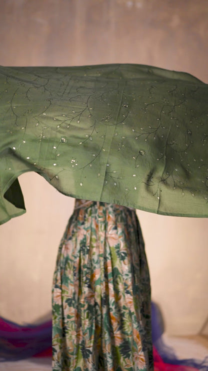 Elegant Embroidered Straight Kurti Pant Dupatta Set – GE04-04 | 2 Gorgeous Colors